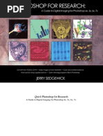 Quick Photoshop for Research a Guide to Digital Imaging for Photoshop 4x 5x 6x 7x