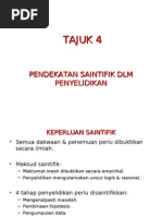 Download Bab 5 - Pendekatan Saintifik Dalam penyelidikan by Mohd Asri Silahuddin SN13089945 doc pdf