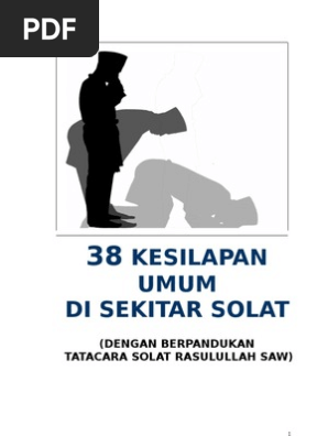 38 Kesilapan Umum Di Sekitar Solat Pdf