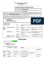 Ficha Phrasal-Prepositional Verbs