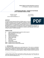 Assessment of Corrosion in Pipelines