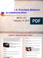 Chap. 4 - Purchase Behavior 2-14-13