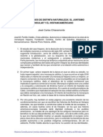 José Carlos Chiaramonte: Os Fenómenos de Distinta Naturaleza El Juntismo Peninsular Y El Hispanoamericano