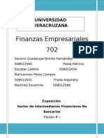 Intermediarios Financieros No Bancarios