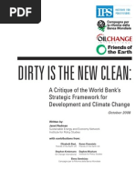 Dirty Is The New Clean:: A Critique of The World Bank's Strategic Framework For Development and Climate Change