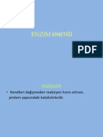 Enzi̇m Ki̇neti̇ği̇