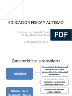 Educacion Fisica y Autismo 2012