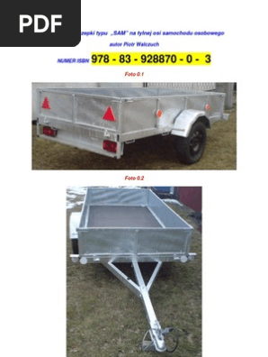 Budowa I Rejestracja Przyczepy 2009pdf