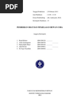 Download Laporan farmakologi pemberian obat dan pengenalan hewan coba by Rere Arlita Sariningrum SN130912186 doc pdf