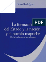 La Formacion Del Estado y La Nacipn y El Pueblo Mapuche