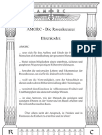 AMORC - Leitsätze - Ehrenkodex