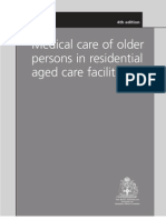 Medical Care of Older Persons in Residential Aged Care Facilities