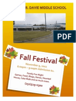 Fall Festival Flier