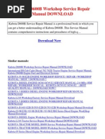 Kubota Bx2200 Exploded Parts Manual | Transmission (Mechanics) | Axle