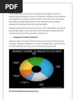 Finacial Analysis Sainsbury