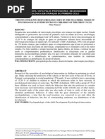 Psicopatologia Vista Pelos Professores