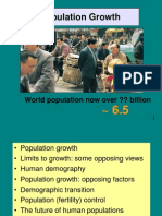 Population Growth: World Population Now Over ?? Billion