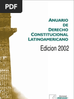 Anuario de Derecho Constitucional Latinoamericano 2002