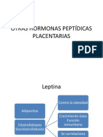 OTRAS HORMONAS PEPTÍDICAS PLACENTARIAS