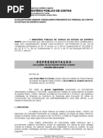 Representao 003-2013 - Cais Das Artes