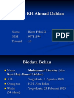 Biografi KH Ahmad Dahlan