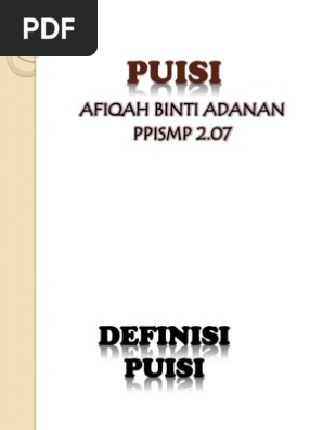 Gratis Unduh Gambar Kajian Puisi Pp 07 Terbaru oleh www.cikimm.com