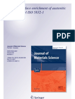 2011, Reis-Borges 2011 - JMS - Nitrogen Surface Enrichment of Austenitic