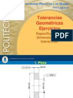 Tolerancias geométricas - Ejercicios de GD&T