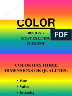 Color: Design'S Most Exciting Element