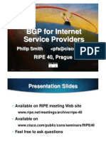RIPE40-BGP For Internet Service Provider