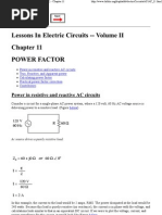 Lessons in Electric Circuits -- Volume II (AC) - Chapter 11