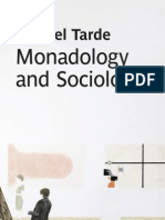 Tarde-Monadology and Sociology