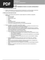 regras para observação