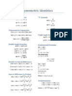 Trigonometric Identities