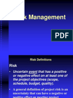 Proj Risk Mgt