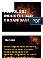 Pio 123 Slide Psikologi Industri Dan Organisasi