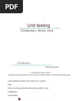 Unit Testing