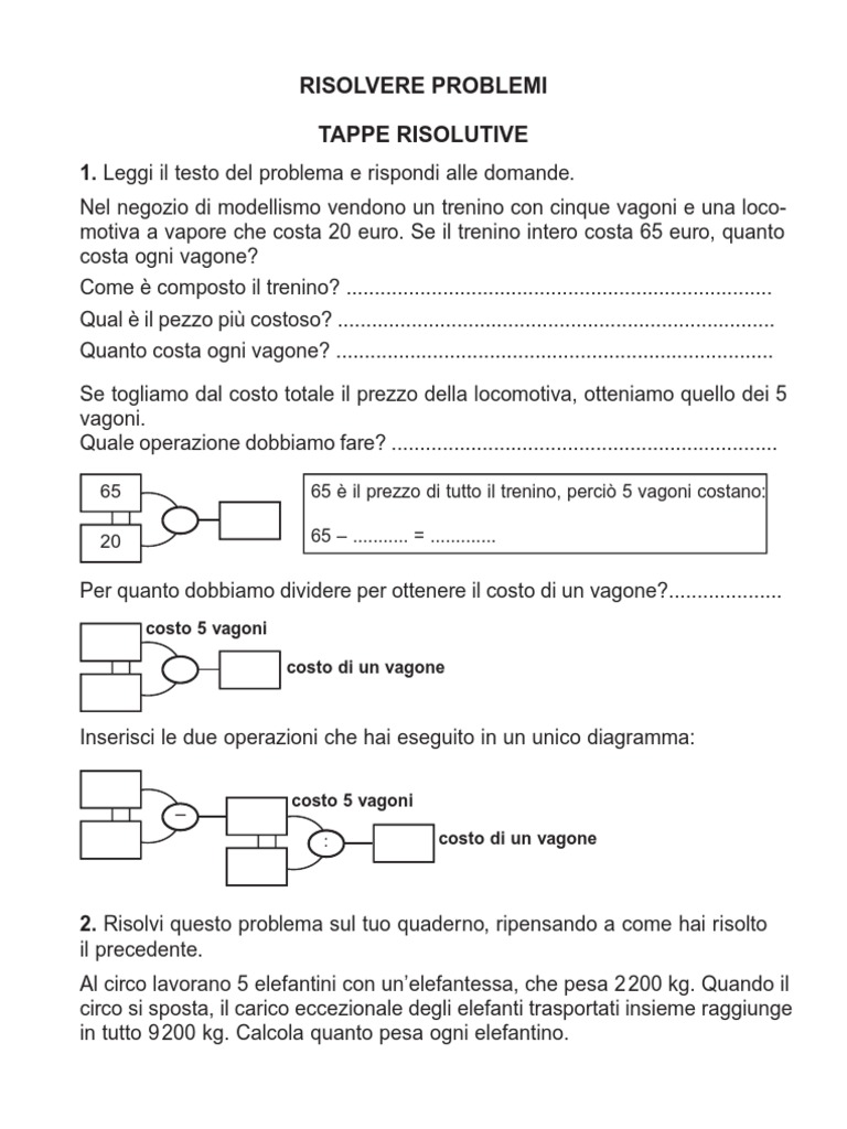 Problemi A Tappe
