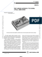 EB-27A 300 W Pep Linear From Push-Pull Amplifier