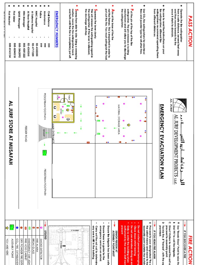 Mussafah Store HSE Plan Model PDF | PDF