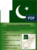 January of PAKISTAN