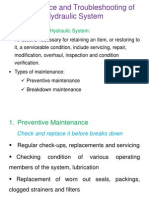 Hydraulic System Maintenance
