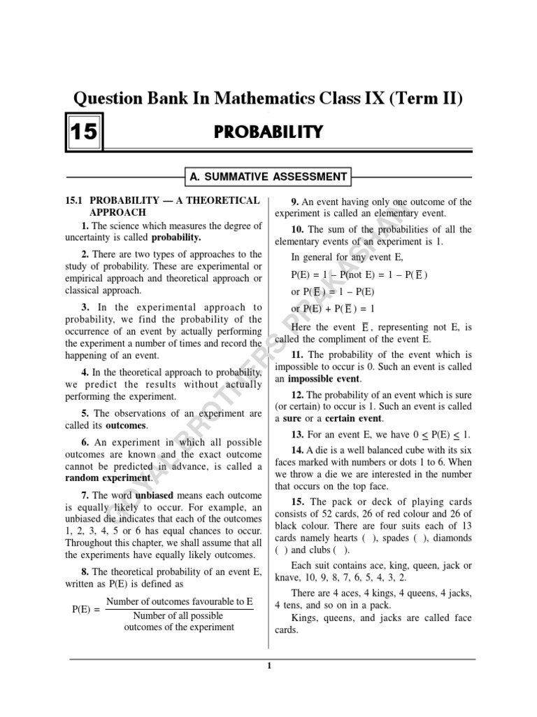 Real life probability problems with solutions image