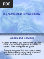 Download Management Information System Lect 2 - Application in Service by Sagar SN13099951 doc pdf