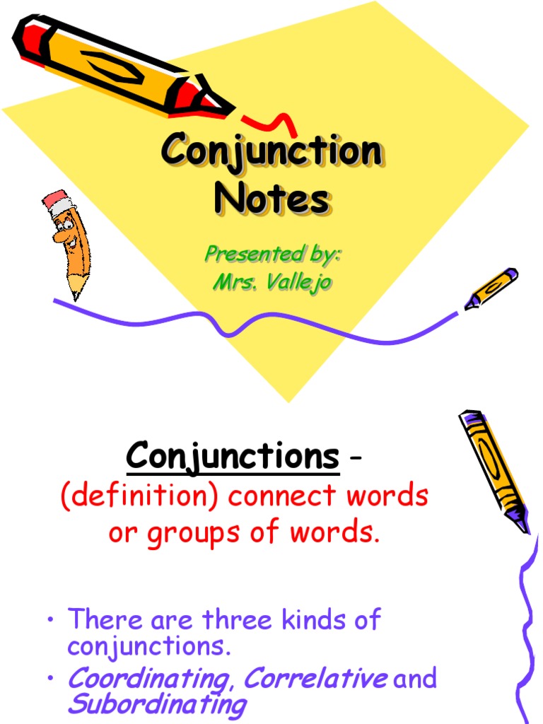 Types of Conjunctions Explained | PDF