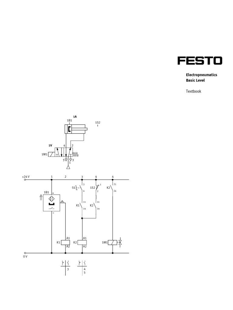 [FESTO] Electropneumatics Basic Level Switch Capacitor