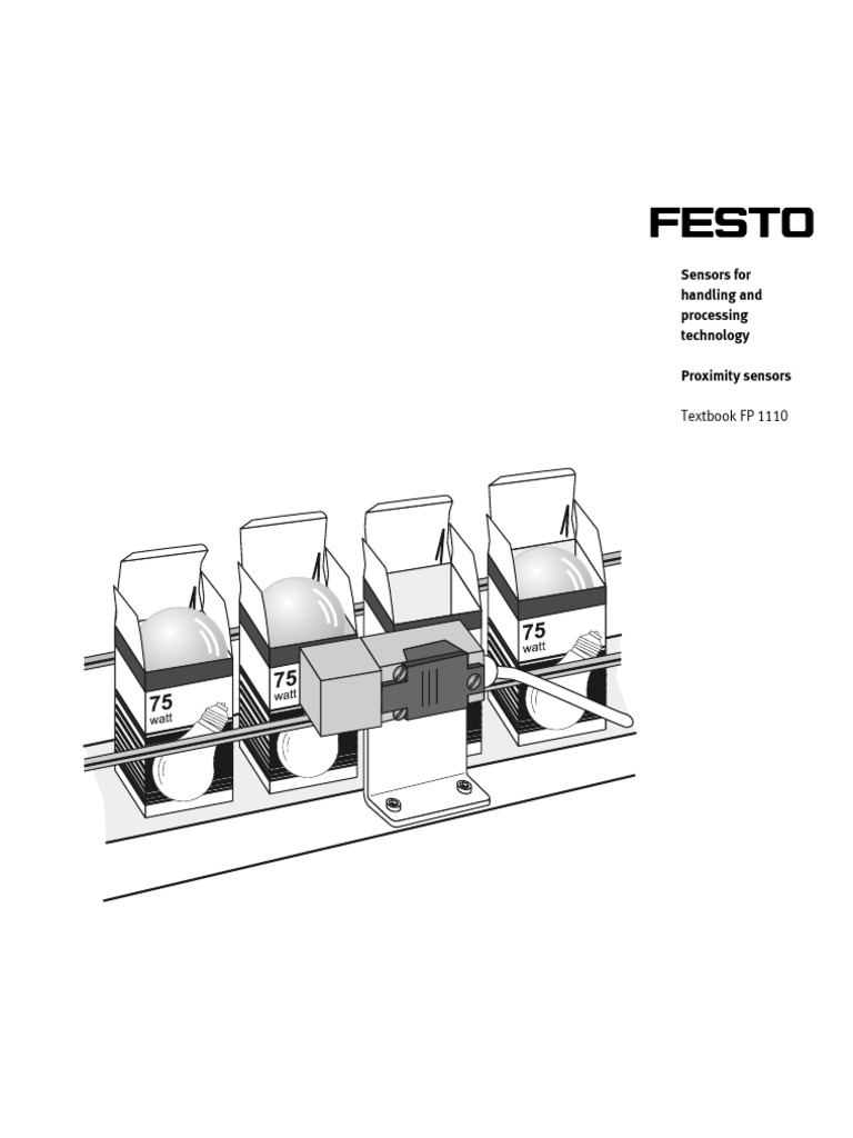 (FESTO) Proximity Sensors Textbook PDF Switch Relay