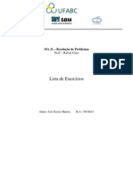 Lista de Exerc Cios MA21 PDF