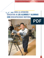 Guia Para La Atencion Educativa Al Alumnado Con Discapacidad Motora