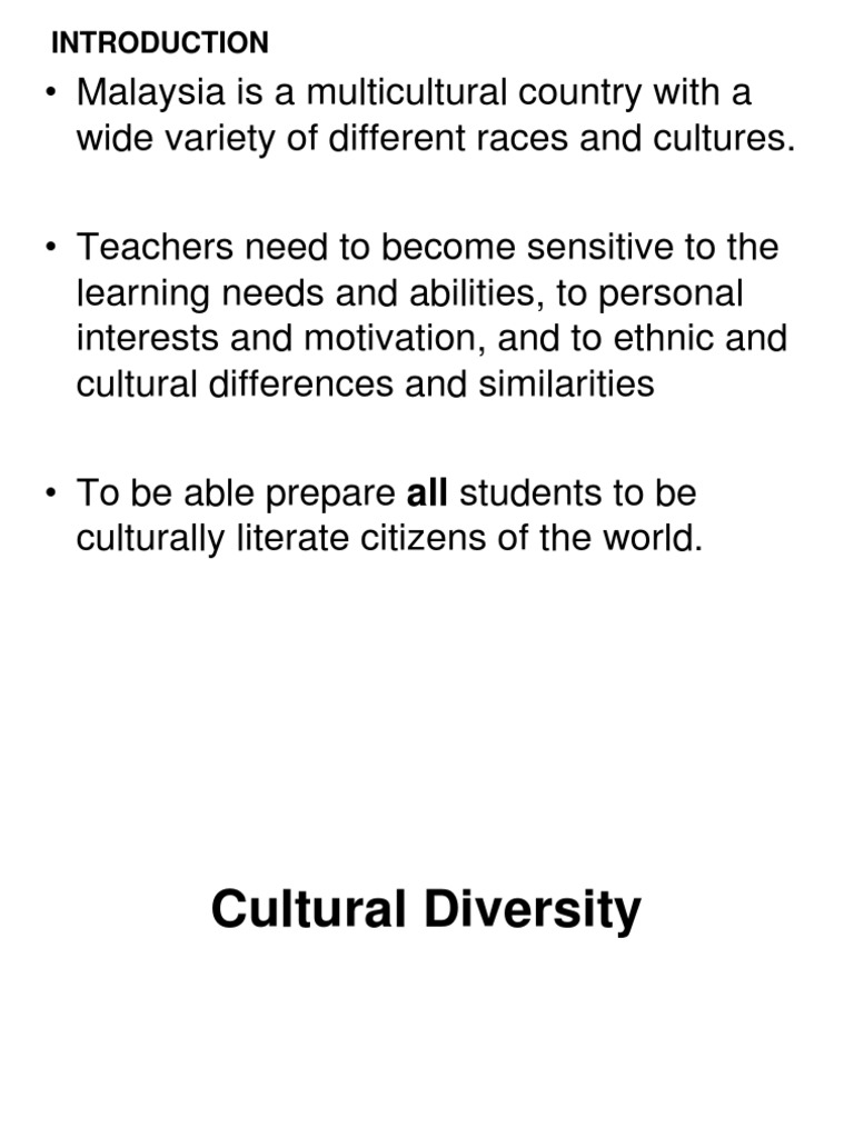 Cultural Diversity Pdf _ (PDF) Cultural Competence and Ethnic Diversity ...